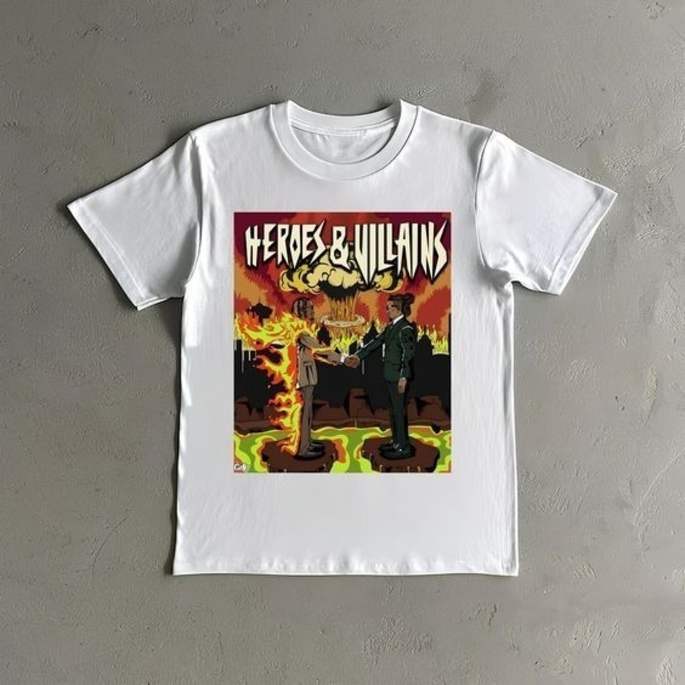 Metro Boomin Heroes Villains Album Hip Hop Fan Unisex T-Shirt